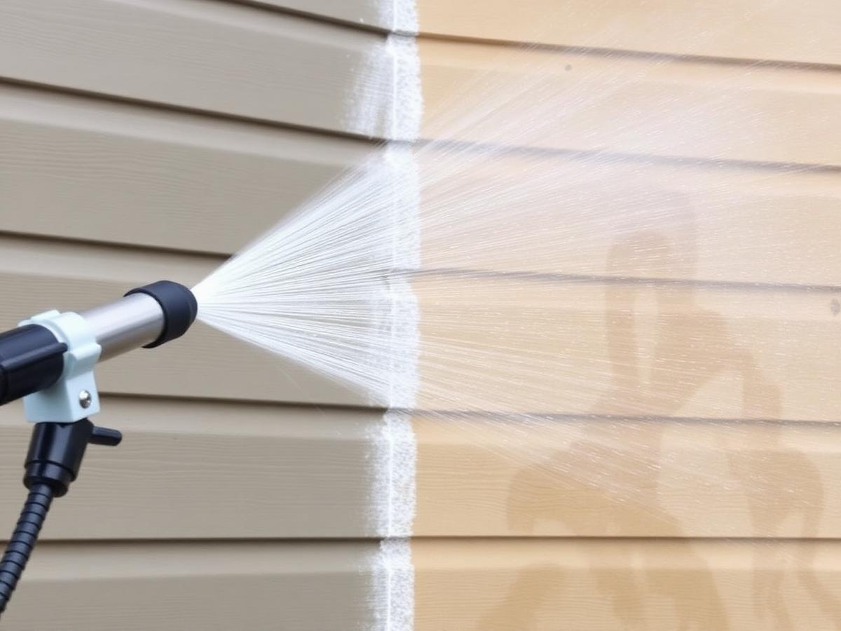 Power Washing project by American Quality Services